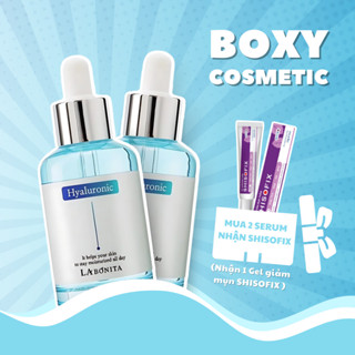 (MUA 2 SERUM NHẬN SHISOFIX) Serum Cấp Ẩm Vital Hyaluronic Acid LA BONITA 50ml