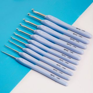  Kim Móc Len Cán Dẻo Kim Móc SKC Dụng Cụ Móc Len TPR Dành Cho Người Mới Bắt Đầu LYLYCRAFT 