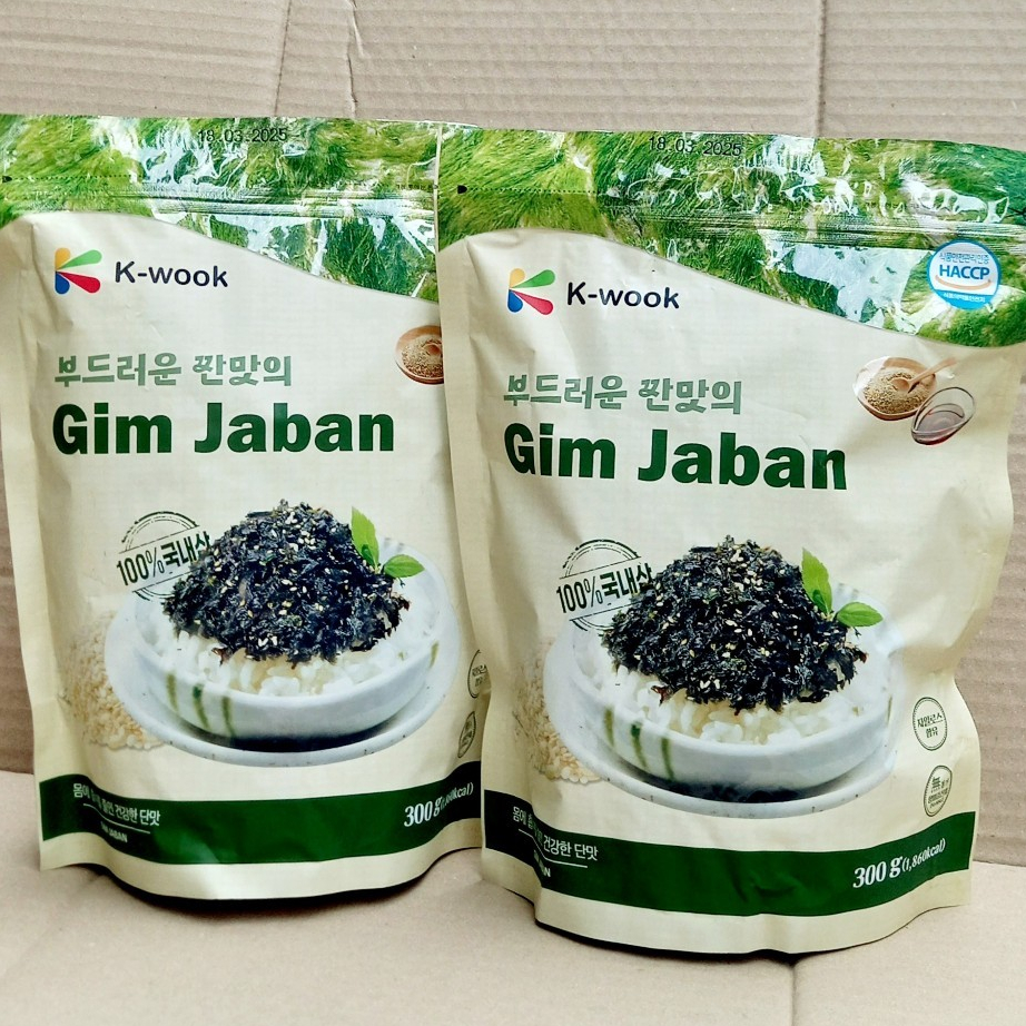 Rong biển vụn có vừng ăn liền K-wook (300g)