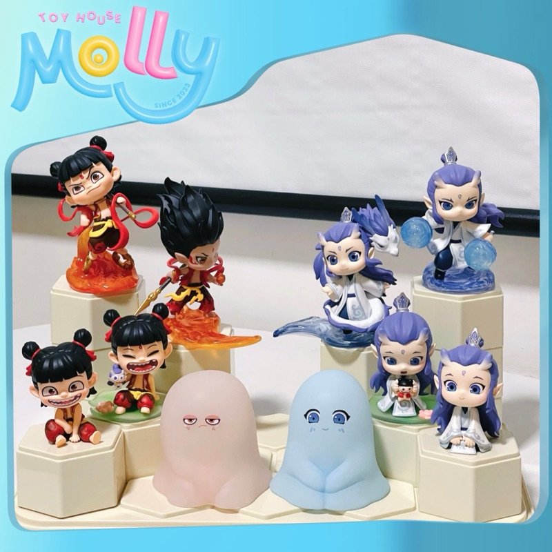 [SẴN- HOẢ TỐC HCM] [Blind Box/ hộp mù chính hãng] mô hình NATRA NEZHA 2 - CHÍNH HÃNG