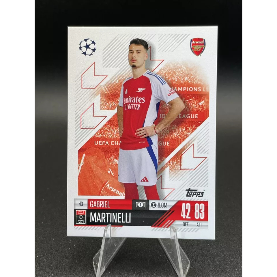 Thẻ Gabriel Martinelli Topps Match Attax 2024/2025 (Arsenal) (24/25)