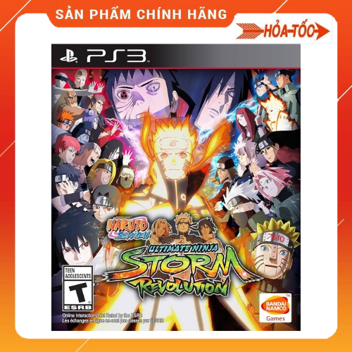 Đĩa game Ps3 gốc Naruto Ultimate Ninja Storm Revolution ps3, ps3 gốc , Naruto Ps3