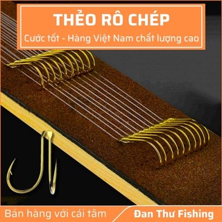   Cước Xịn  Thẻo câu cá chép có ngạnh Bazan Nylon buộc sẵn • Thủ công Việt Nam • Đan Thư Fishing 