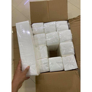 Cây giấy rửa mặt mềm mịn 200 tờ , Giấy Cây Lau Mặt Làm Sạch Da