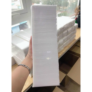 Cây giấy rửa mặt mềm mịn 200 tờ , Giấy Cây Lau Mặt Làm Sạch Da