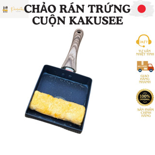 Chảo vuông chống dính chiên trứng KAKUSEE, chảo rán trứng KAKUSEE Nhật, chảo vuông bếp từ, chảo Nhật