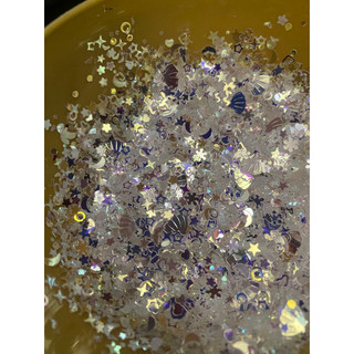 Sequin Kim Sa-Nhủ Ẩn Trang Trí Móng