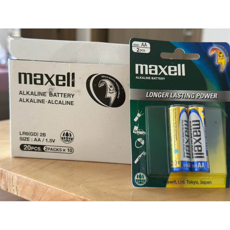 Pin AA Maxell Alkaline 1.5V