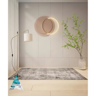  Phông nền Livestream - Chụp ảnh Nhà Artemis Màu Pastel In 3D 5D  Có in theo kích thước yêu cầu  