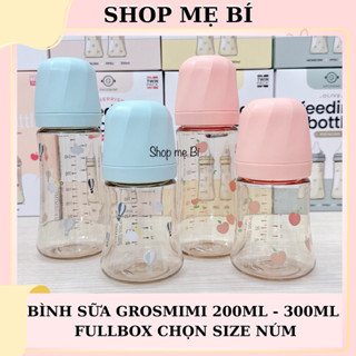 Bình sữa Grosmimi 200ml / 300ml kèm núm