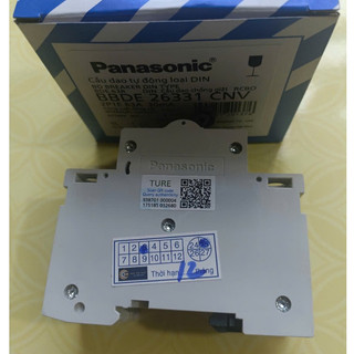CB Chống Giật Panasonic 32 - 63A 30ma, RCBO Siemens 5SU9356-1KK32 32A 30mA 6kA 1P+N