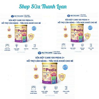 [HSD T5-2027] [Mẫu Mới] Sữa Bột Nutricare Care 100 Gold Pedia 0+/ 1+/ 2+ Lon 800g/ 850g.