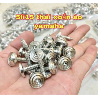 1 con ốc inox salaya 5li x 19 mẫu thái răng thưa gắn dàn áo xe máy ( giá 1 con )