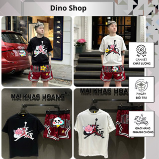  Bộ Cộc Nam Jo Đan In Hình Ngực Phối Quần Lưới Siêu Hot - Bộ Cộc Nam Nai In Hình Cao Cấp 