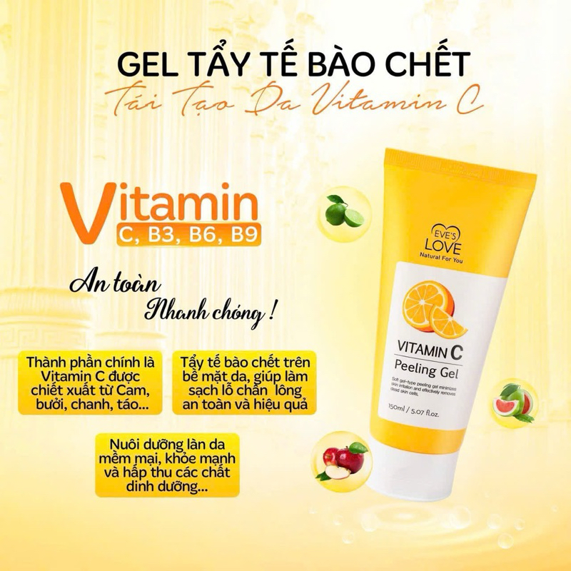 Tẩy tế bào chết EVE’S LOVE VitaminC