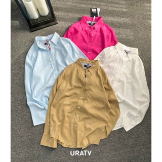 Áo sơmi linen tưng mới dáng fit vải sợi cao cấp THF325