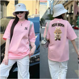 Áo phông MLB  siêu sale - MLB korea nam nữ cao cấp, 100% cotton co giãn 2 chiều , định lượng 250gms,NY LABUBU