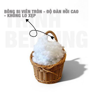 Ruột Gối Trinhbedding Gòn Hạt Bi Lụa