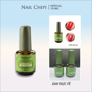  Nước phá gel Vinimay chai phá sơn gel nail 15ml 