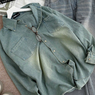 TIENSTYLE _ (Nhiều mẫu) Áo Sơ Mi Jean Nữ Tay Dài -Ngắn, Áo Bò Bigsize (39-70kg)