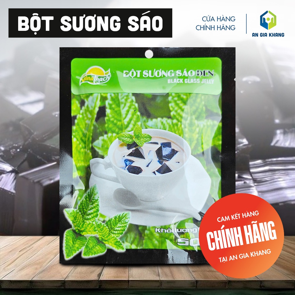 Bột sương sáo đen VinaThach loại 50gr