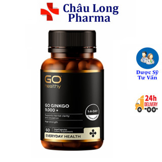 Viên uống bổ não GO Healthy Ginkgo 9000 1-A-DAY 60 Viên