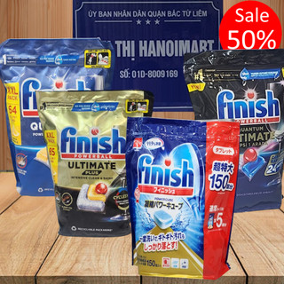  Viên rửa bát finish quantum ultimate plus All in 1 85 Viên EU 150 100 viên Finish nhật chính hãng 
