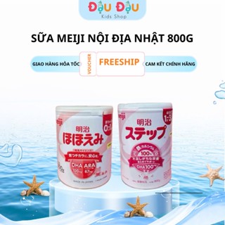 Sữa bột meiji lon nội địa số 0 và 9 (800g)
