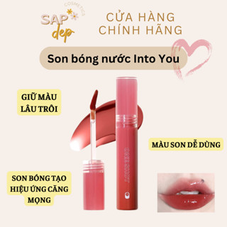 Son Bóng Nước Into You Gương Mở Nắp Dưỡng Ẩm Son Môi Lâu Trôi Bền Màu