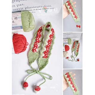Băng đô cài tóc Handmade - Băng đô cài tóc móc len