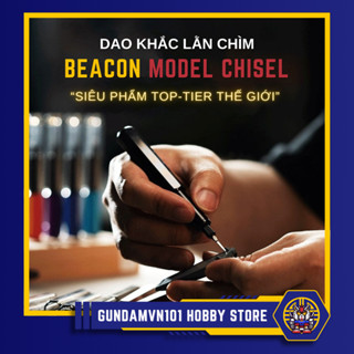  CHISEL CAO CẤP RAY STUDIO BEACON CÁN KIM LOẠI - Dụng cụ dao kẻ khắc tạo lằn chìm mô hình gundam 