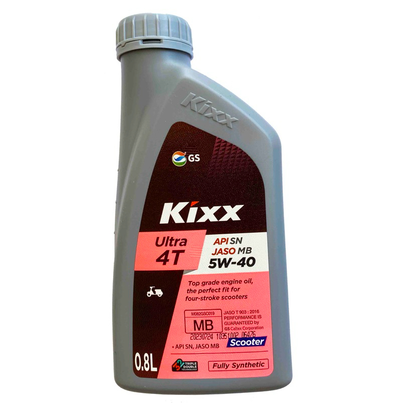 Nhớt kixx 5w40 full tổng hợp cho xe tay ga