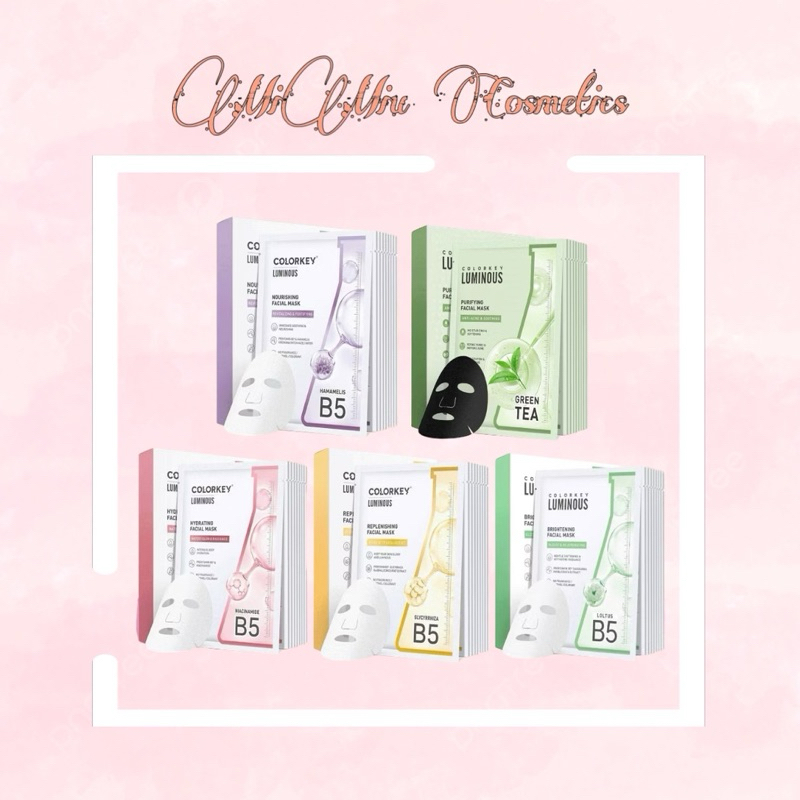 Mặt nạ Colorkey Luminous hộp 10 miếng