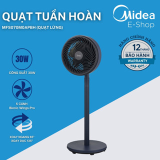 Quạt Tuần Hoàn Không Khí Midea MFS070M0APBH (Quạt Lửng, Quạt Điện, Quạt Máy Công Suất 30W)