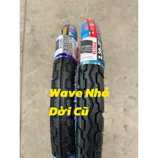  Vỏ Lốp Có Dùng Ruột cho xe wave anpha nhỏ zx Đời cũ Hãng Vanlock 