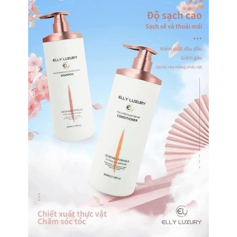 Gội xả Phục hồi ELLY luxury[hàng chính hãng]