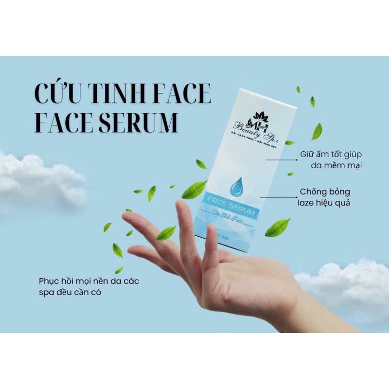 Serum phục hồi, giảm đỏ rát,  Cứu tinh face mh spa beauty