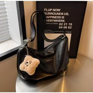  TDC027-Túi Xách Da Mềm Túi Tote Da Size Lớn 35cm Đi Học Đi Làm Đựng Sách Vở A4 Tặng Kèm Móc Gấu  -KN2655 