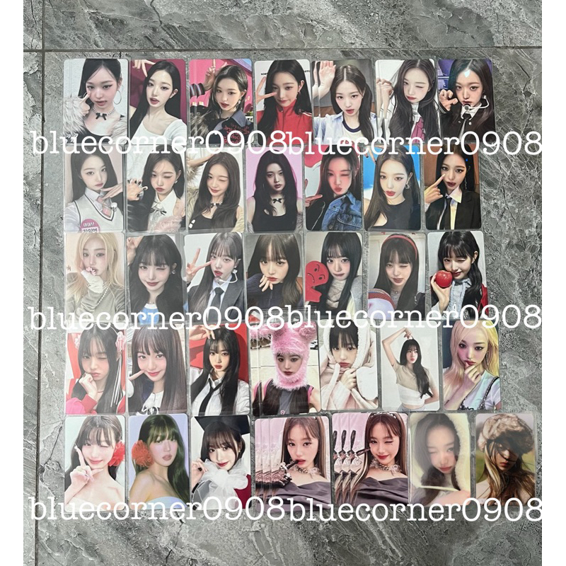 (KHÔNG XÁC NHẬN Ở TIN NHẮN, KHÔNG GỬI HÀNG) Card ảnh bo góc IVE WONYOUNG có sẵn chính hãng