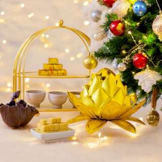 Bánh Đậu Xanh Rồng Vàng Minh Ngọc Hoa Sen Nhỏ 100g - Đặc Sản Hải Dương