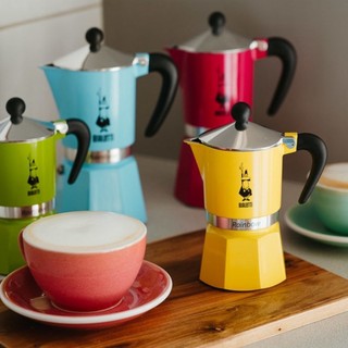 Ấm pha cà phê Bialetti Rainbow Red 3 cup