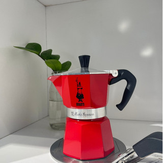 Ấm pha cafe Bialetti Moka Express RED 3 cup