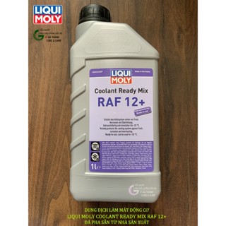  Nước làm mát pha sẵn Liqui Moly Coolant Ready Mix RAF 12+ cho động cơ ô tô xe máy nhập khẩu Đức chính hãng 