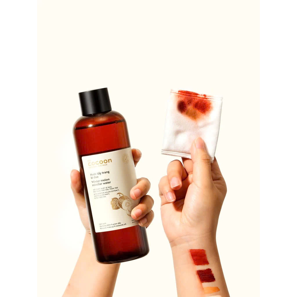 BIGSIZE - Nước tẩy trang bí đao cocoon 500ml, 140ml dành cho da dầu, da mụn | BigBuy360 - bigbuy360.vn