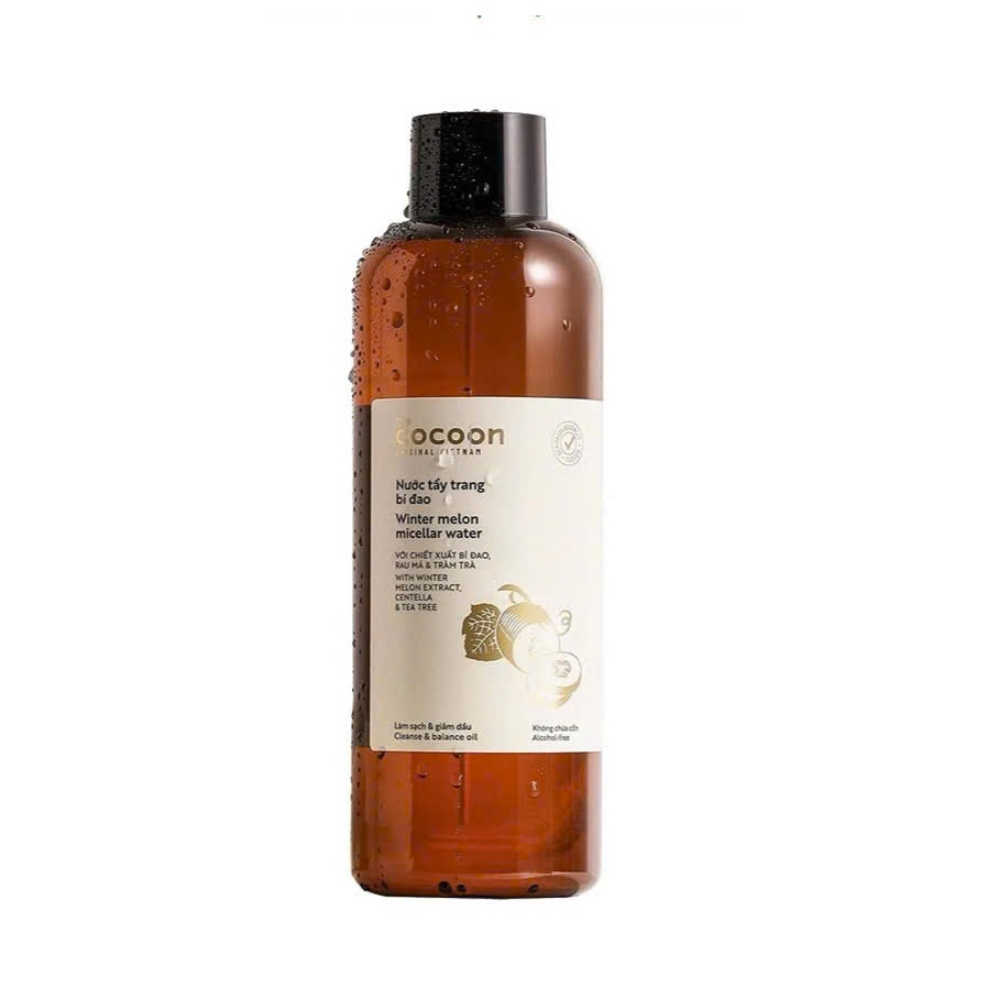 BIGSIZE - Nước tẩy trang bí đao cocoon 500ml, 140ml dành cho da dầu, da mụn | BigBuy360 - bigbuy360.vn