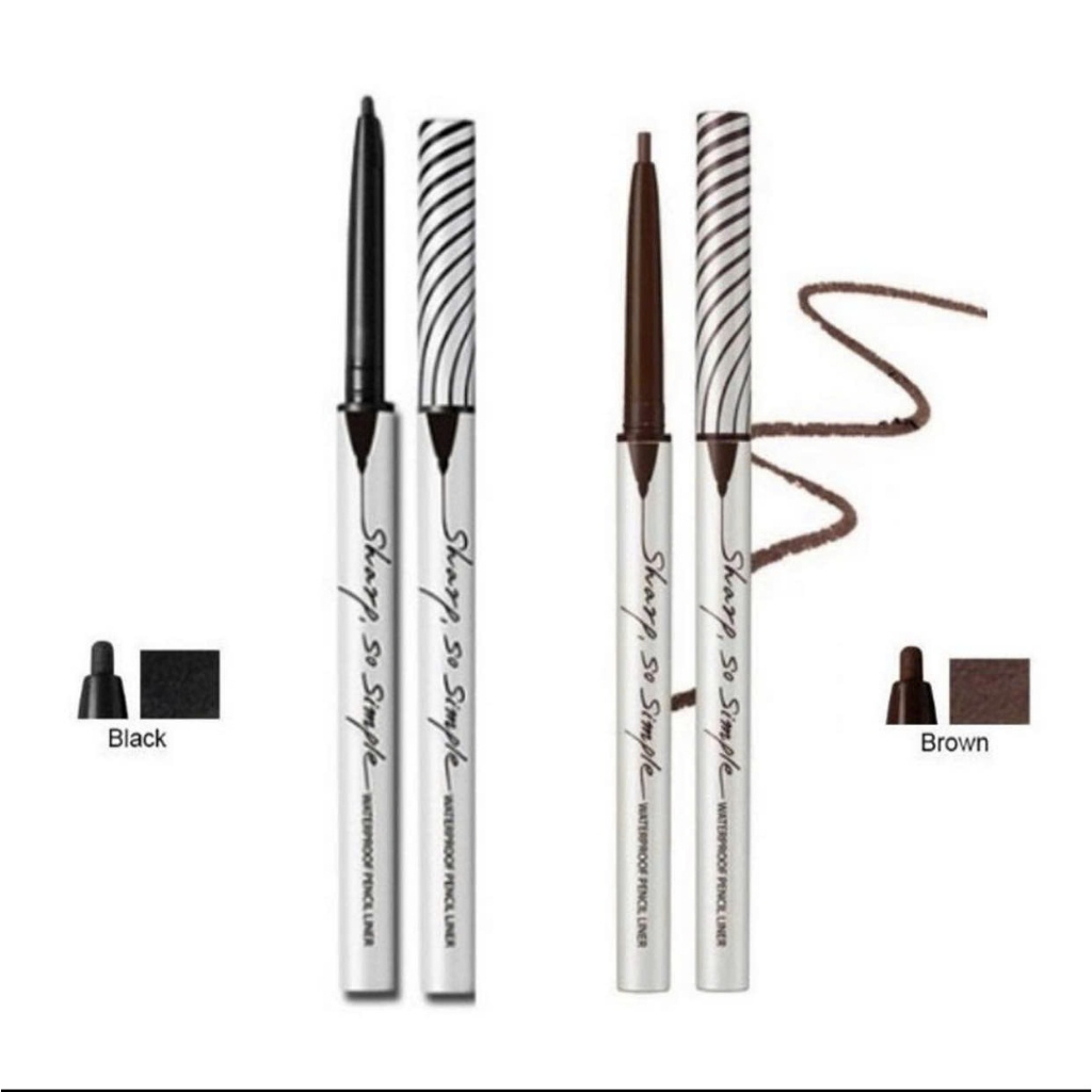 Chì Kẻ Mắt Clio Sharp So Simple Waterproof Pencil Liner 0,14g