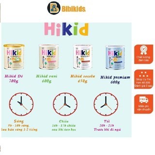 CÓ TEM PHỤ - Sữa Hikid tăng chiều cao Hàn Quôc 600g, 650g công ty Phương Linh nhập khẩu