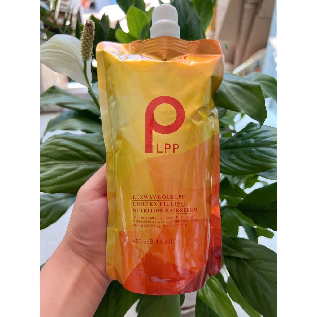 [ TN ] Hấp ủ phục hồi tóc hư tổn LPP LUXWAY Cortex Filling Nutrition Hair Serum 900ml ( bản GOLD )