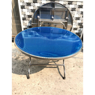 Bàn tròn inox 304 không rỉ rộng 1m2 cao 75cm dày 1.5ly nặng 12kg siêu dày bảo hành trọn đời miễn phí giao hàng tận nơi 