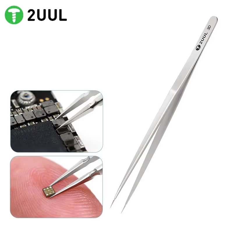 Panh nhíp siêu nhẹ, đầu siêu nhọn, không gỉ 2UUL TW11, TW01 3D – dùng gắp linh kiện, nhặt lông yến